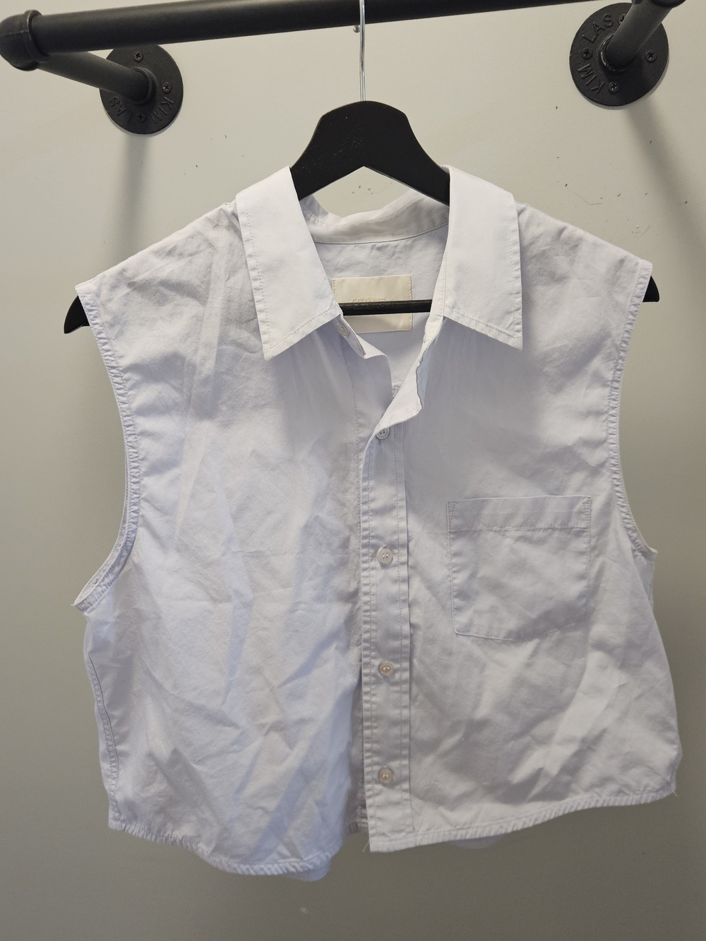 Citizens Of Humanity Anders Cotton Button-Up Blouse